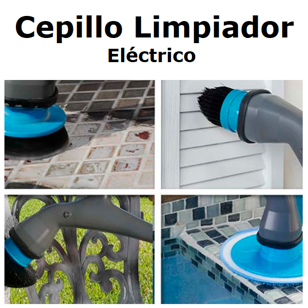 Cepillo Limpiador Eléctrico –