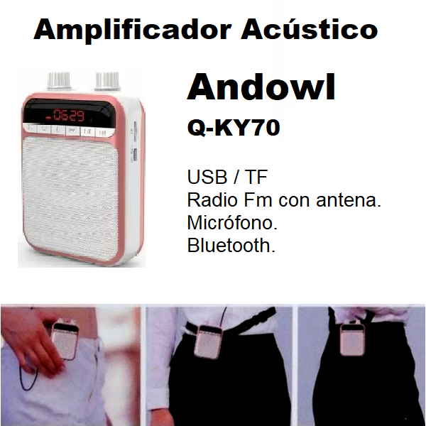 Mini Amplificador Andowl –