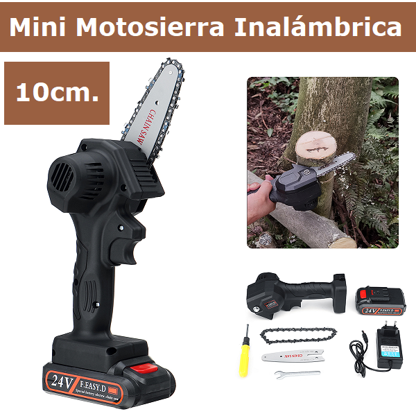 Mini Motosierra Inalámbrica –