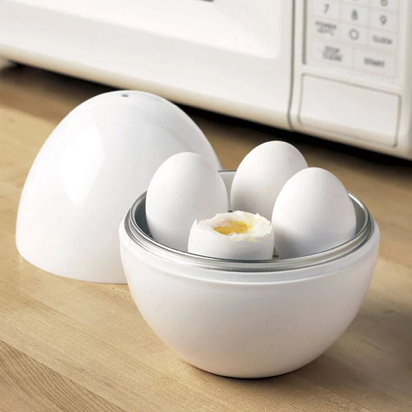 Cocedor de huevos en microondas