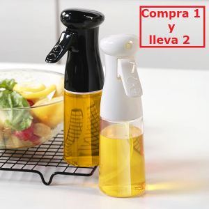 Botella con spray de vinagre o aceite de oliva (11)
