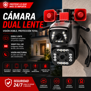 Cámara de Seguridad Dual Lente 4K (7)