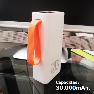Cargador de Celular Super Rápido 30.000mAh 120W (2)