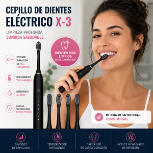 Cepillo de dientes eléctrico X-3 (10)