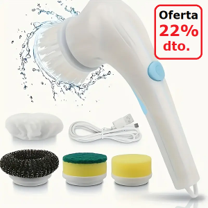 Cepillo eléctrico de limpieza 5 cabezales (6)