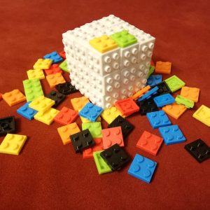Cubo Rubik con bloques