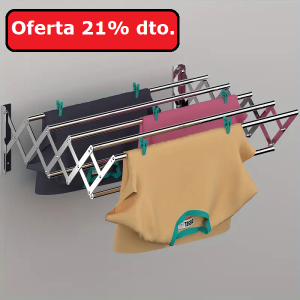 Estante de secado de ropa plegable (9)