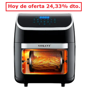 Freidora de Aire con Horno Asador Sokany (5)