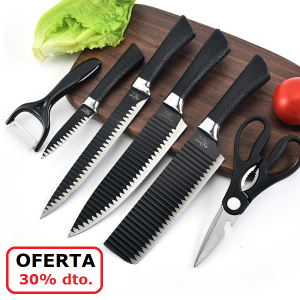 Juego de cuchillos afilados (20)