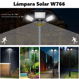 Lampara solar W766 3
