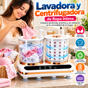 Lavadora y centrifugadora de ropa íntima (7)