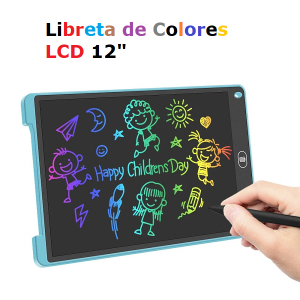 Libreta de Colores LCD 12” (1)