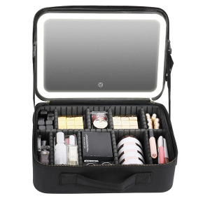 Maletín de maquillaje con luz led (11)