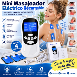 Mini Masajeador Eléctrico Recargable (7)