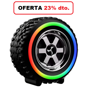 Mini Radio Parlante Bluetooth Llanta de Auto (14)