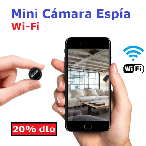 Mini cámara espía 20%dto