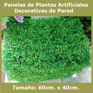 Plantas artificiales decorativas de pared (2)