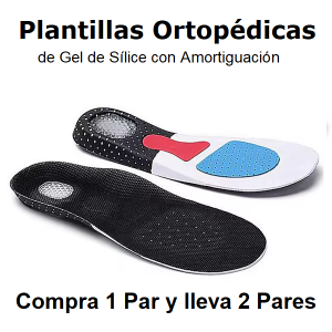 Plantillas Ortopédicas de Gel de Sílice con Amortiguación (1)