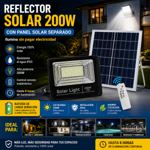 Reflector solar 200W (8)