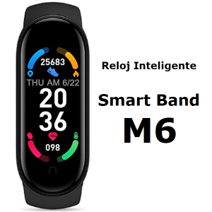 Reloj inteligente Smart Band M6 (9)