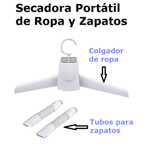 Secador portátil de ropa y zapatos (3)