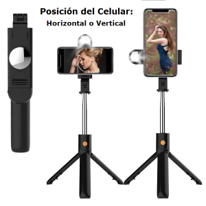 Selfie Stick K10 Trípode Integrado (3)