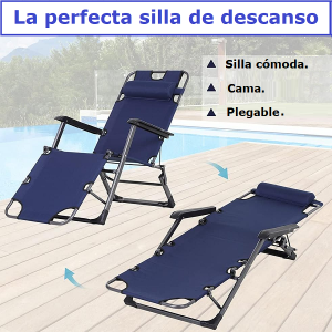 Silla reclinable plegable (11)